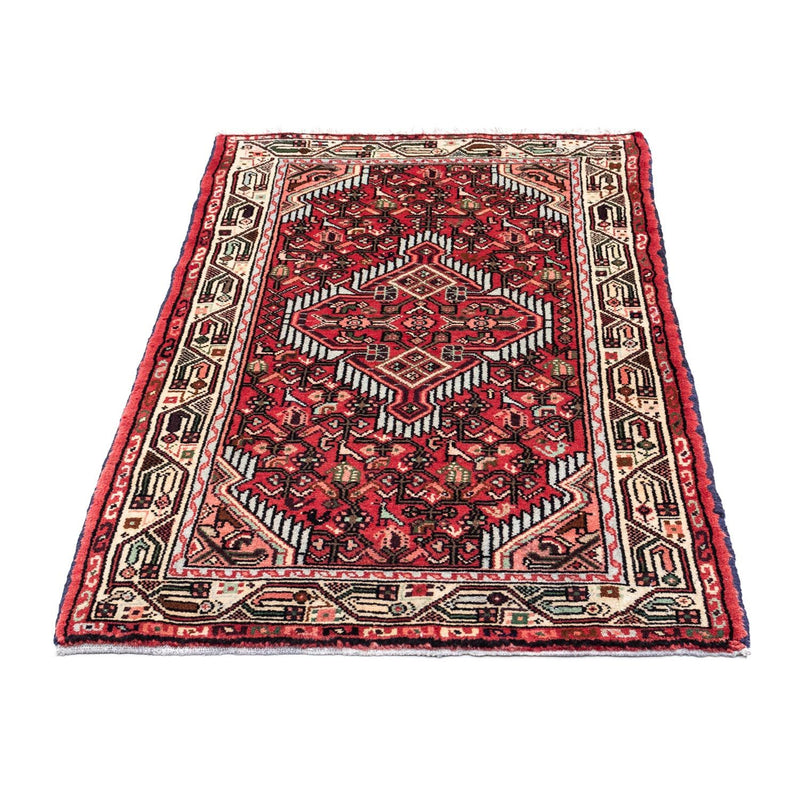 Tapis persan - Nomadic - 125 x 80 cm - rouge