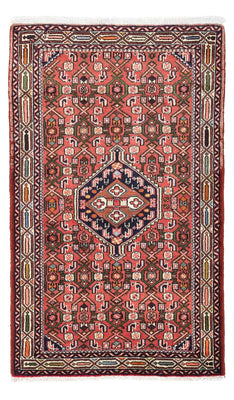 Tapis persan - Nomadic - 125 x 80 cm - rouge clair