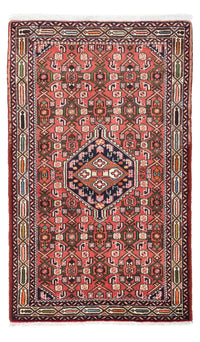 Tapis persan - Nomadic - 125 x 80 cm - rouge clair