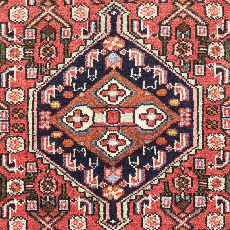 Tapis persan - Nomadic - 125 x 80 cm - rouge clair