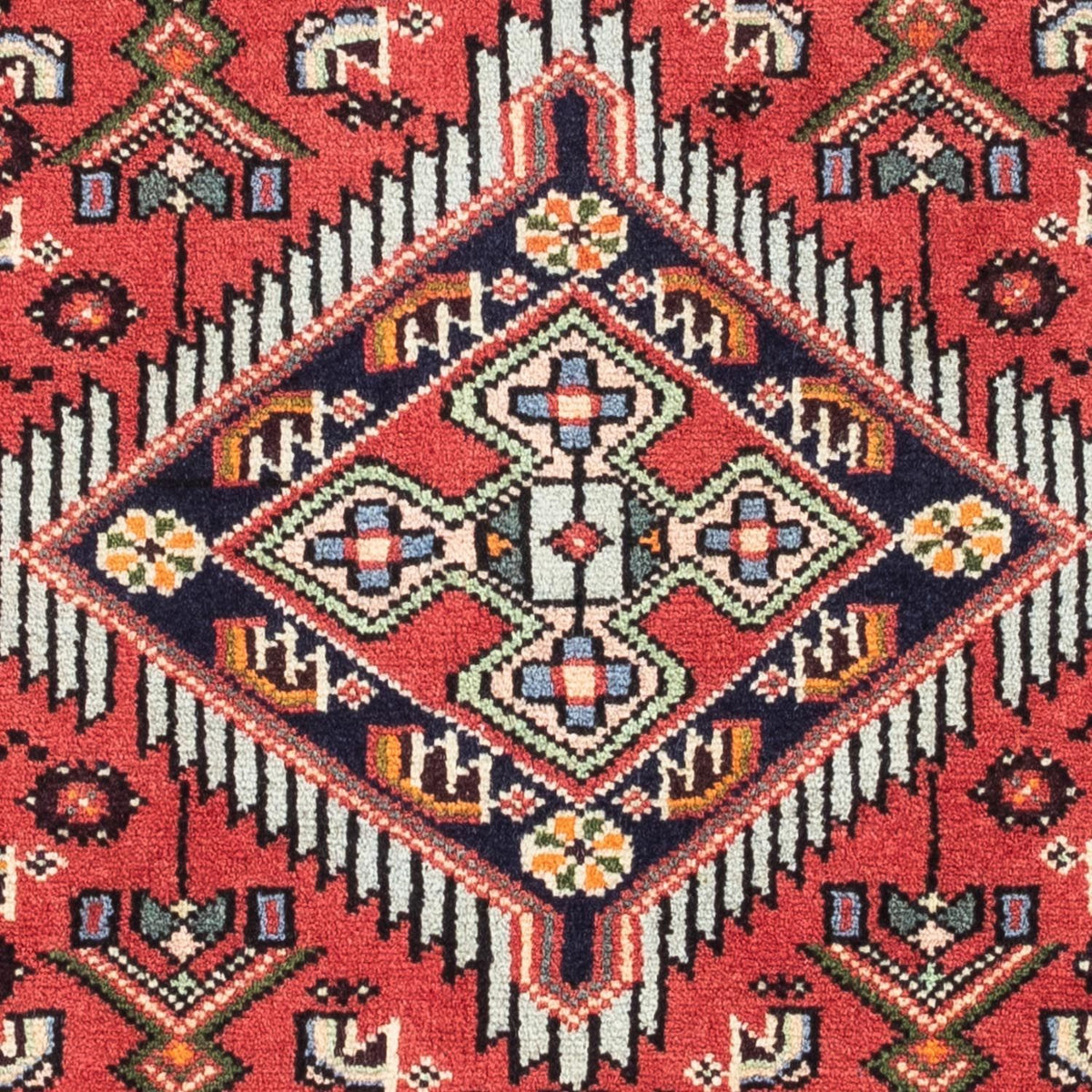 Tapis persan - Nomadic - 125 x 80 cm - rouge