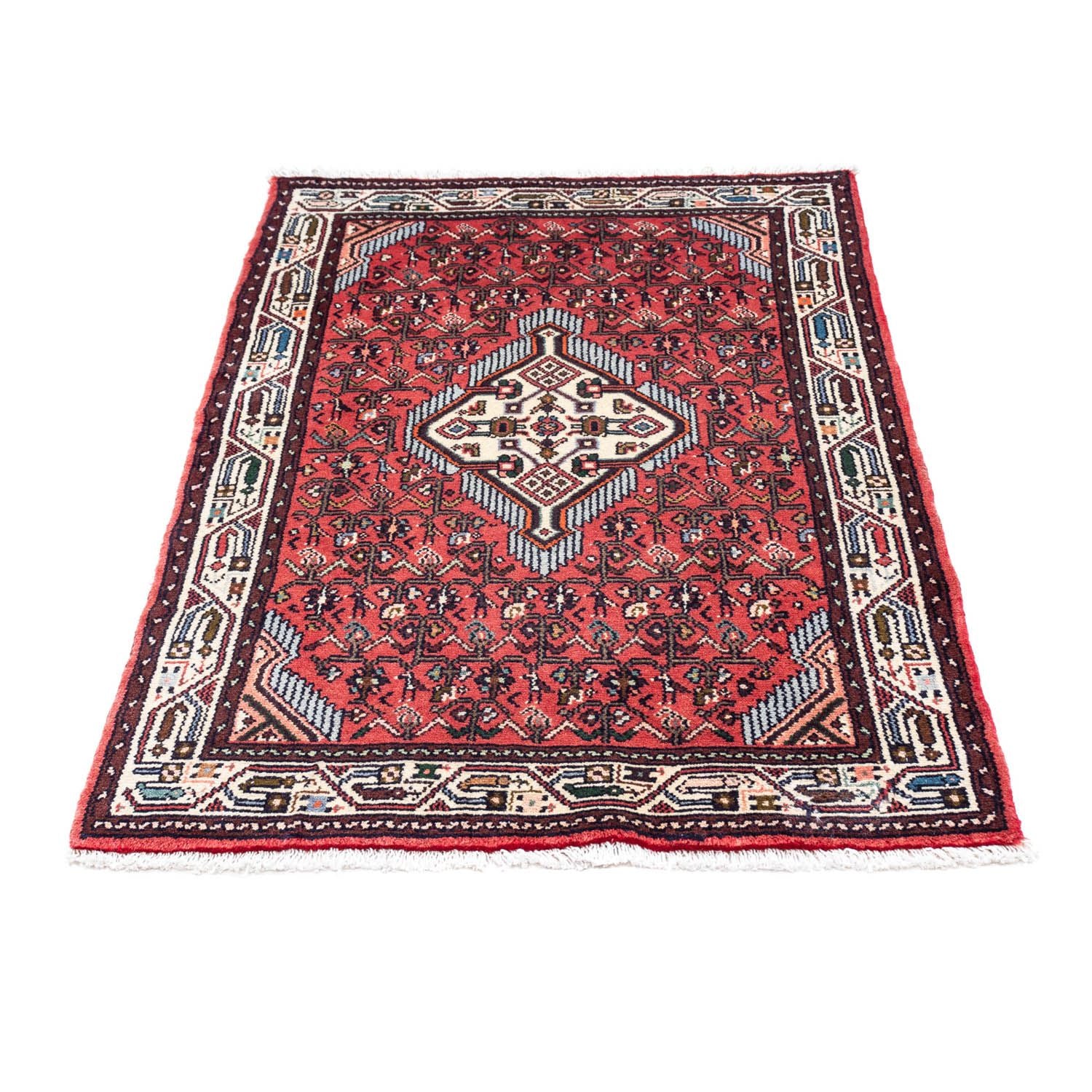 Tapis persan - Nomadic - 125 x 80 cm - rouge