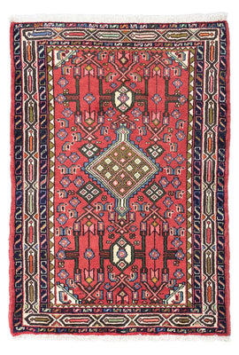 Tapis persan - Nomadic - 125 x 80 cm - rouge