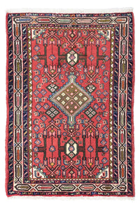 Tapis persan - Nomadic - 125 x 80 cm - rouge