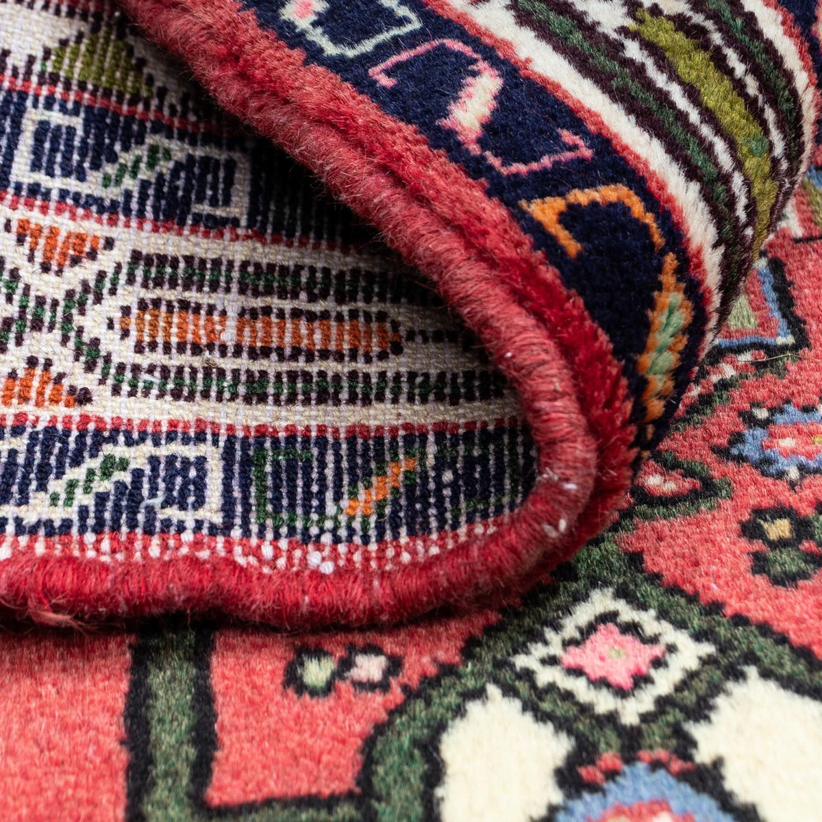 Tapis persan - Nomadic - 125 x 80 cm - rouge