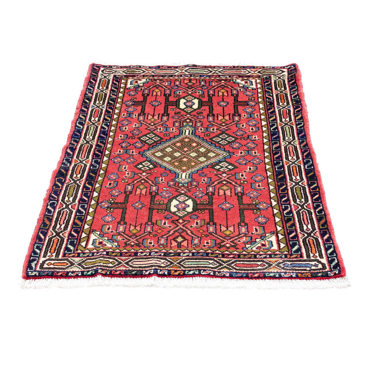 Tapis persan - Nomadic - 125 x 80 cm - rouge