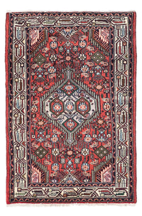 Tapis persan - Nomadic - 125 x 80 cm - rouge clair