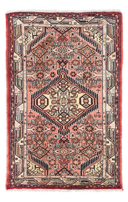 Tapis persan - Nomadic - 125 x 80 cm - rouge clair