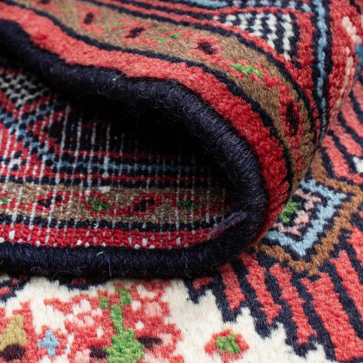 Tapis persan - Nomadic - 125 x 80 cm - beige