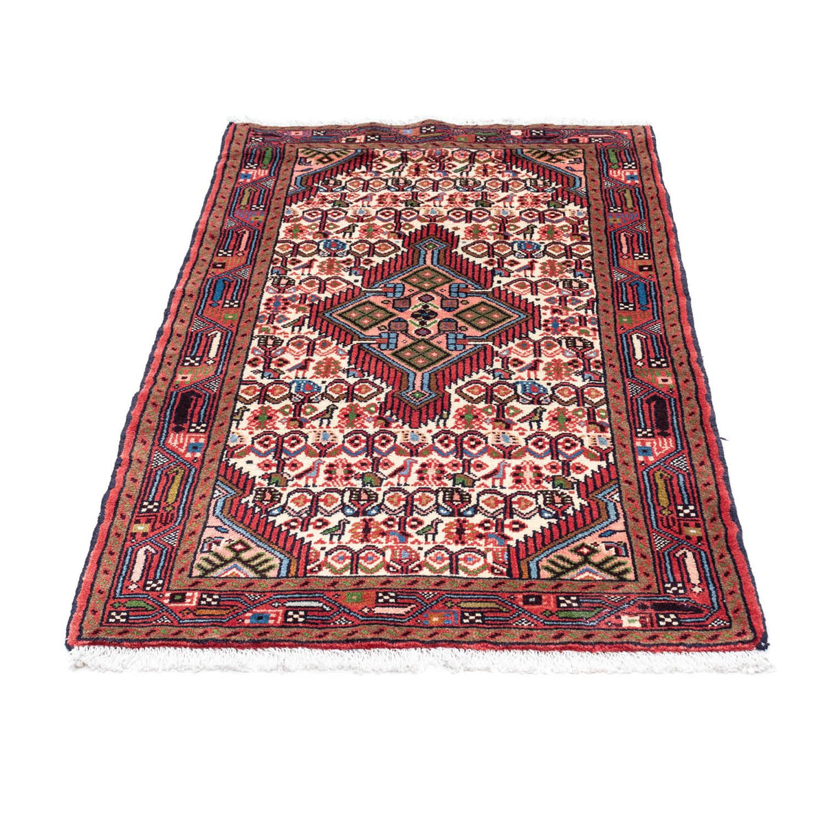 Tapis persan - Nomadic - 125 x 80 cm - beige