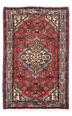 Tapis persan - Nomadic - 125 x 80 cm - rouge