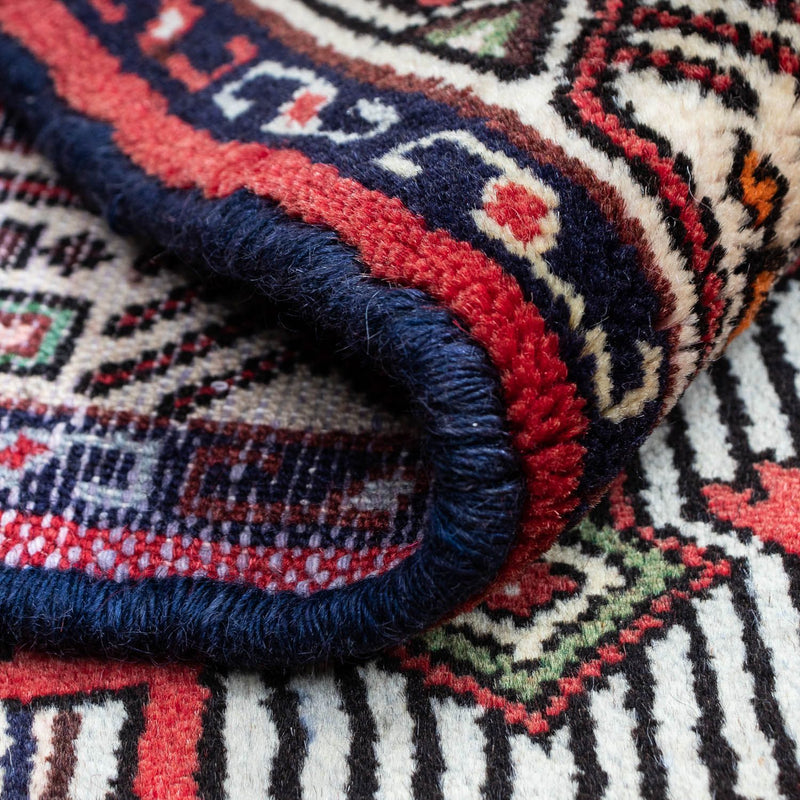 Tapis persan - Nomadic - 125 x 80 cm - rouge