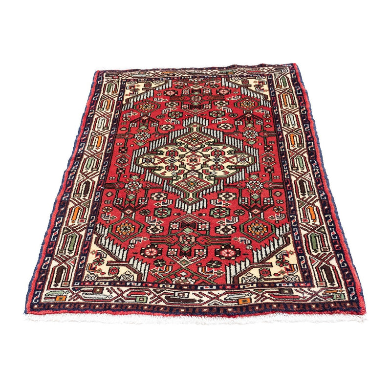 Tapis persan - Nomadic - 125 x 80 cm - rouge