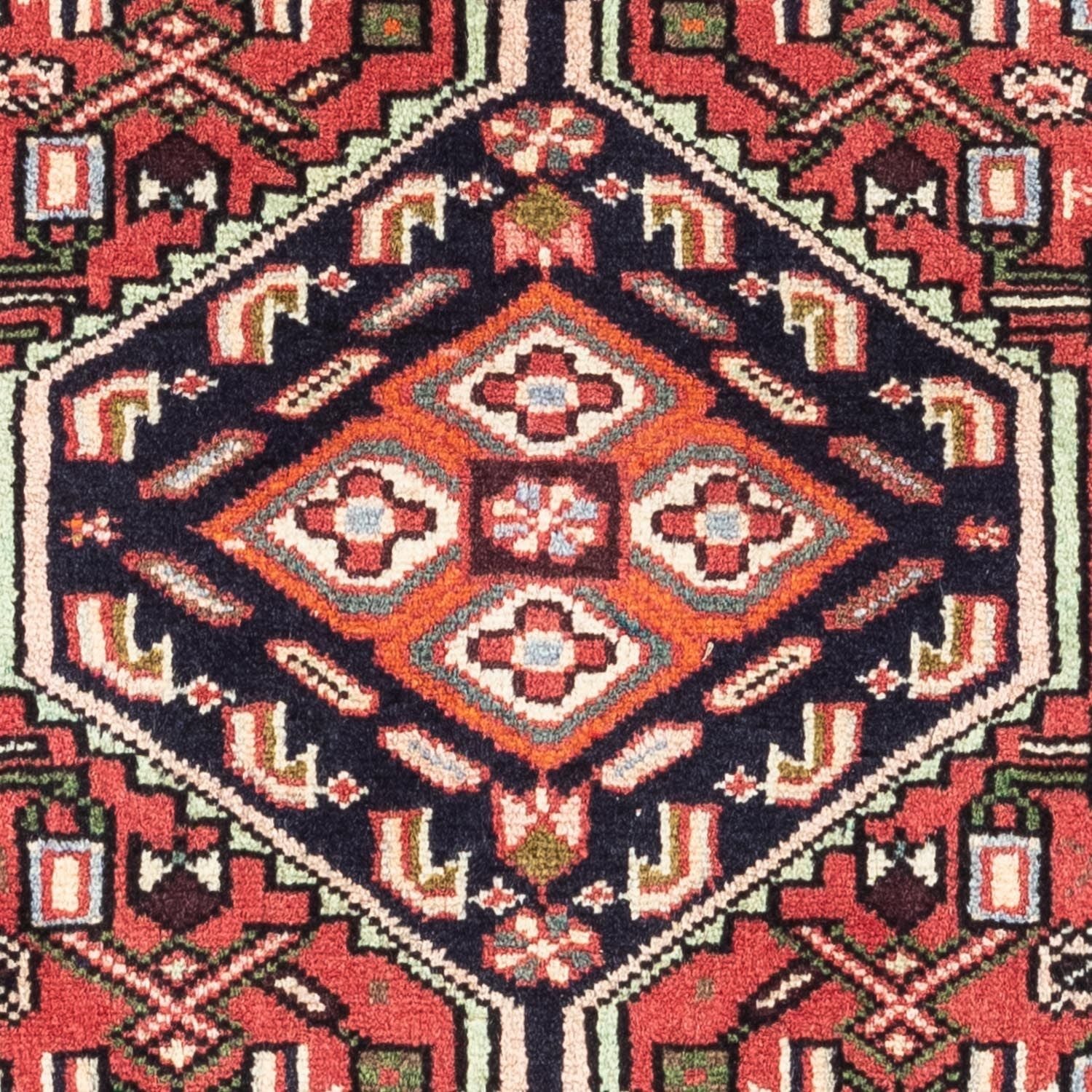 Tapis persan - Nomadic - 125 x 80 cm - rouge