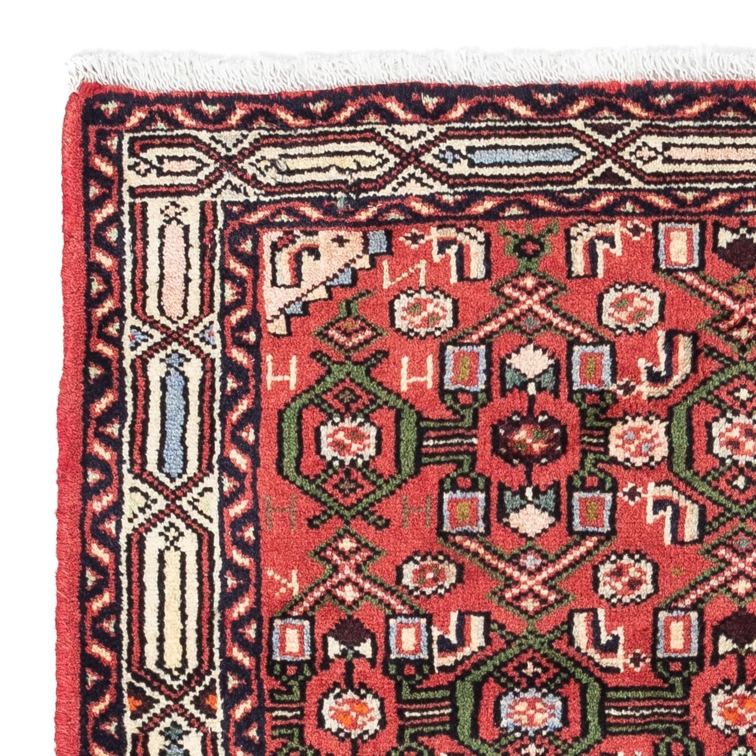Tapis persan - Nomadic - 125 x 80 cm - rouge