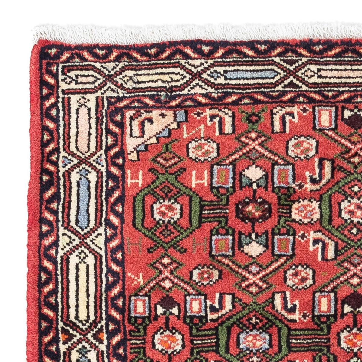 Tapis persan - Nomadic - 125 x 80 cm - rouge