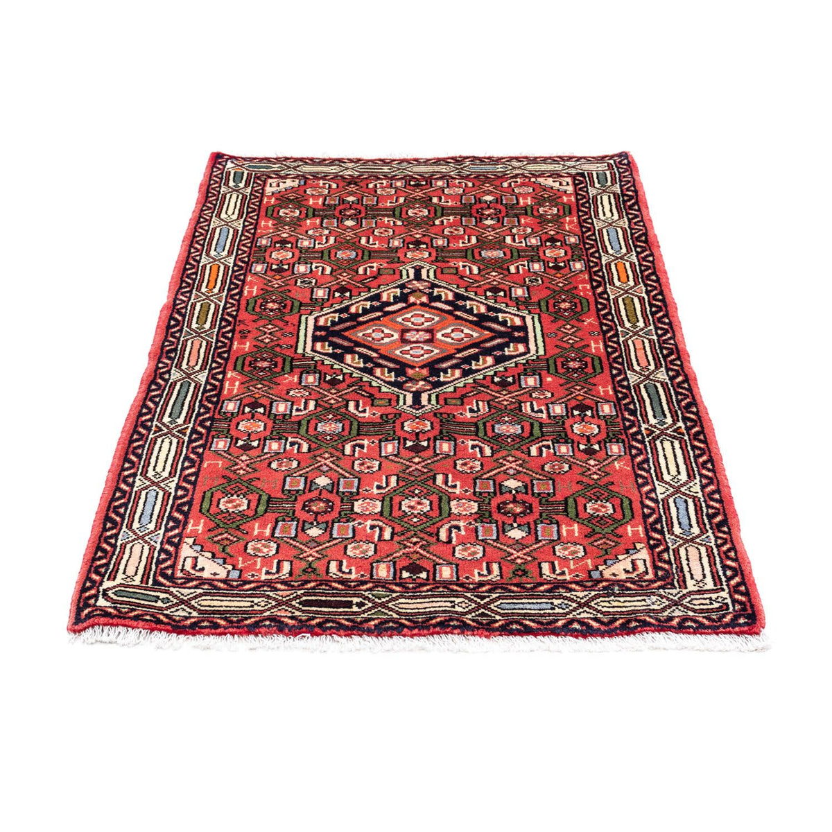 Tapis persan - Nomadic - 125 x 80 cm - rouge