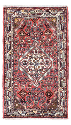 Tapis persan - Nomadic - 125 x 80 cm - rouge clair