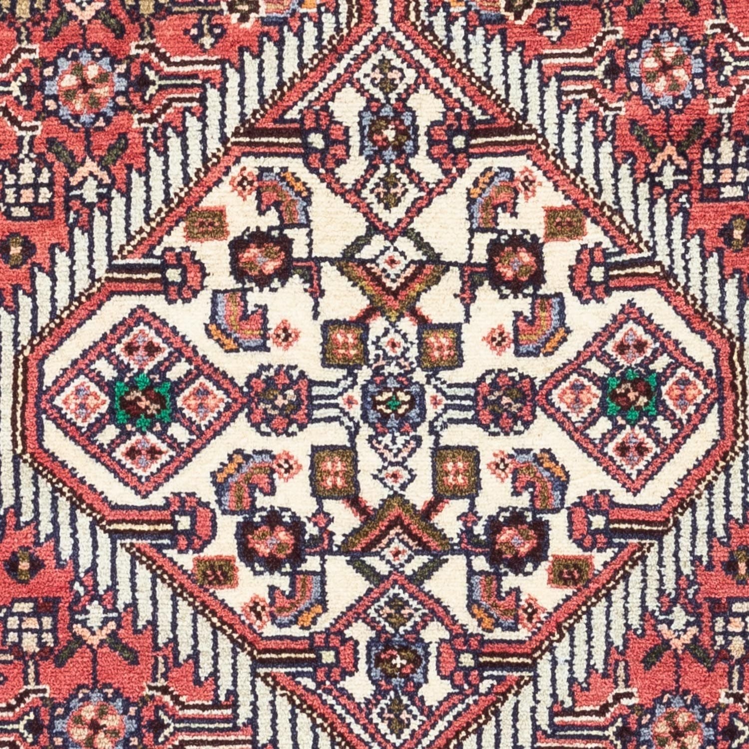 Tapis persan - Nomadic - 125 x 80 cm - rouge clair