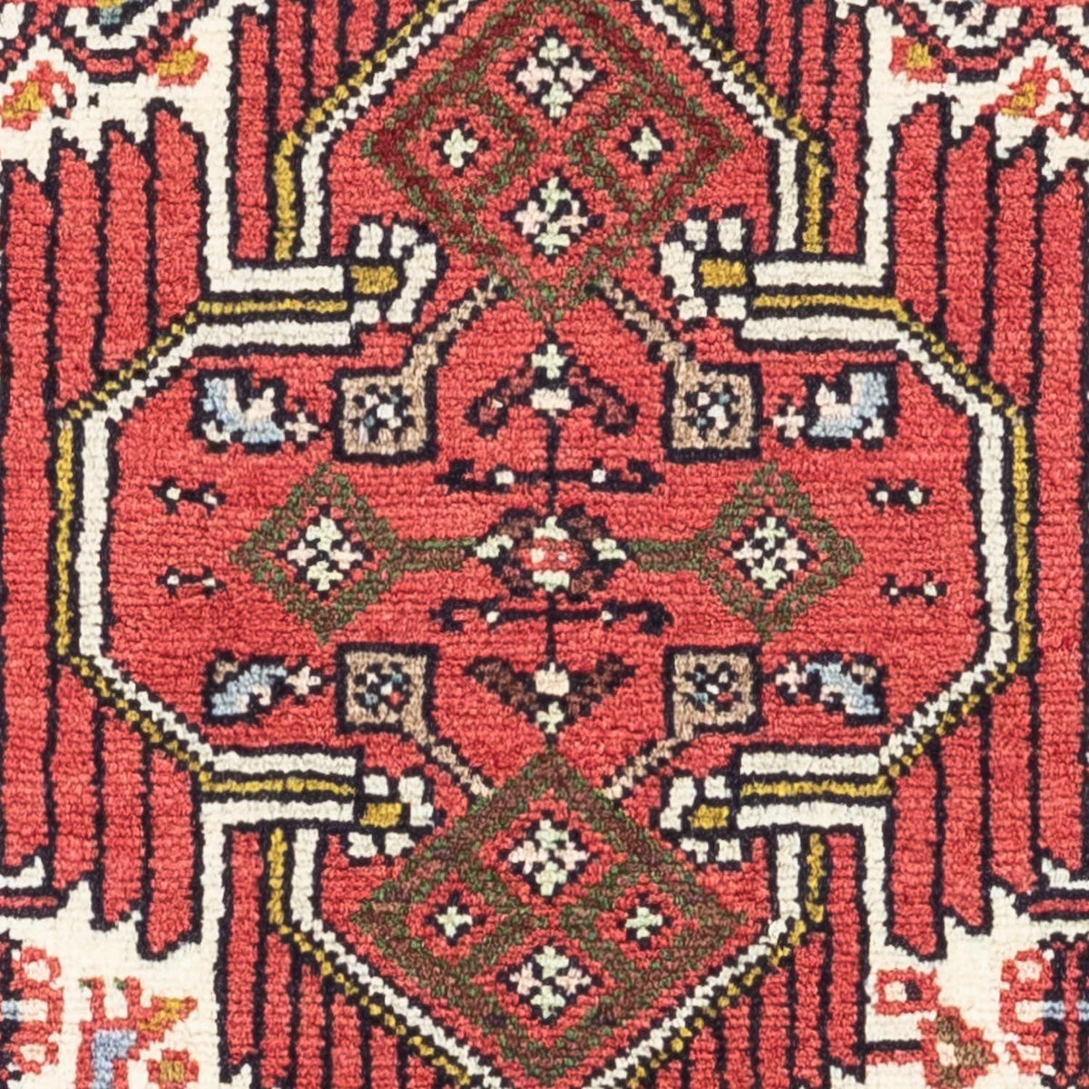 Tapis persan - Nomadic - 125 x 80 cm - rouge