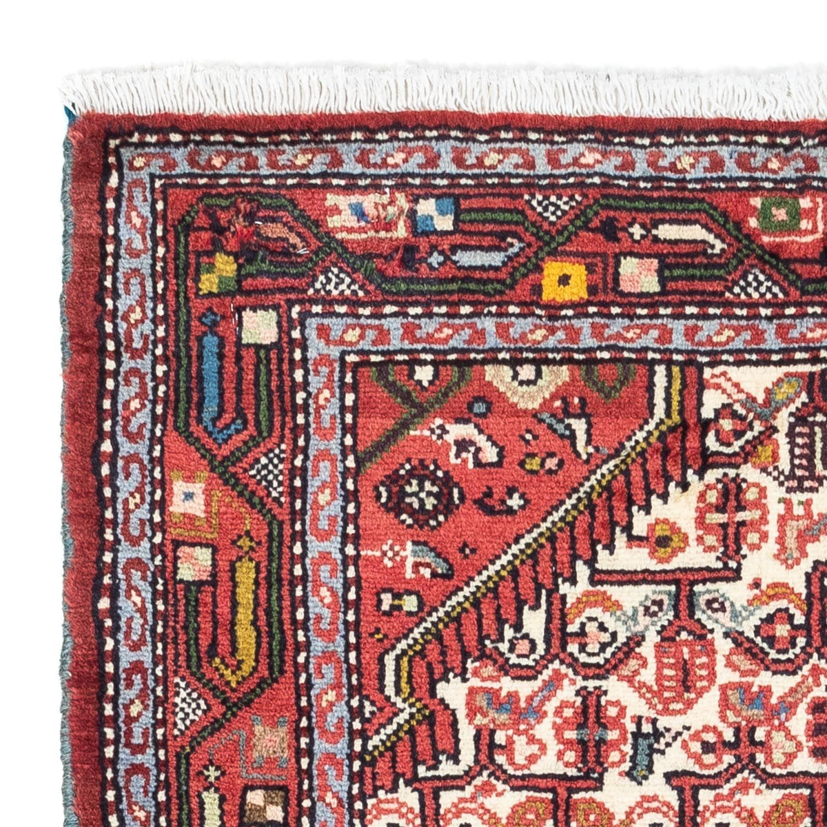 Tapis persan - Nomadic - 125 x 80 cm - rouge