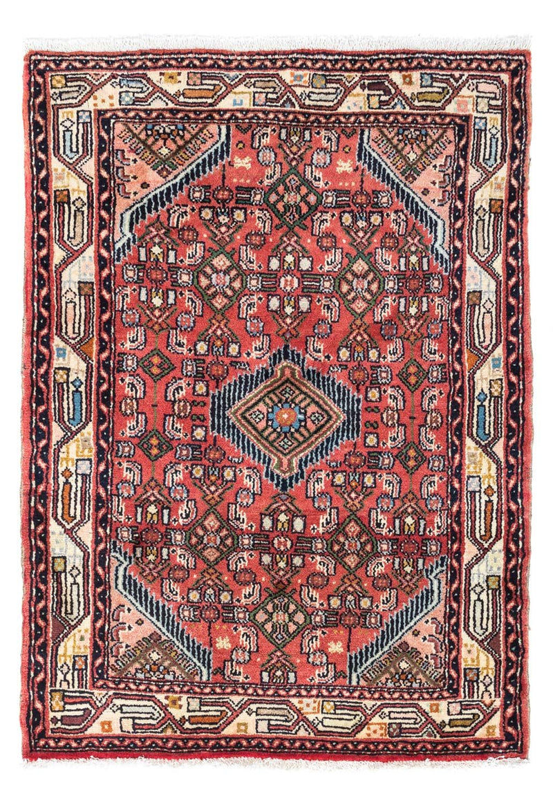 Tapis persan - Nomadic - 125 x 80 cm - rouge