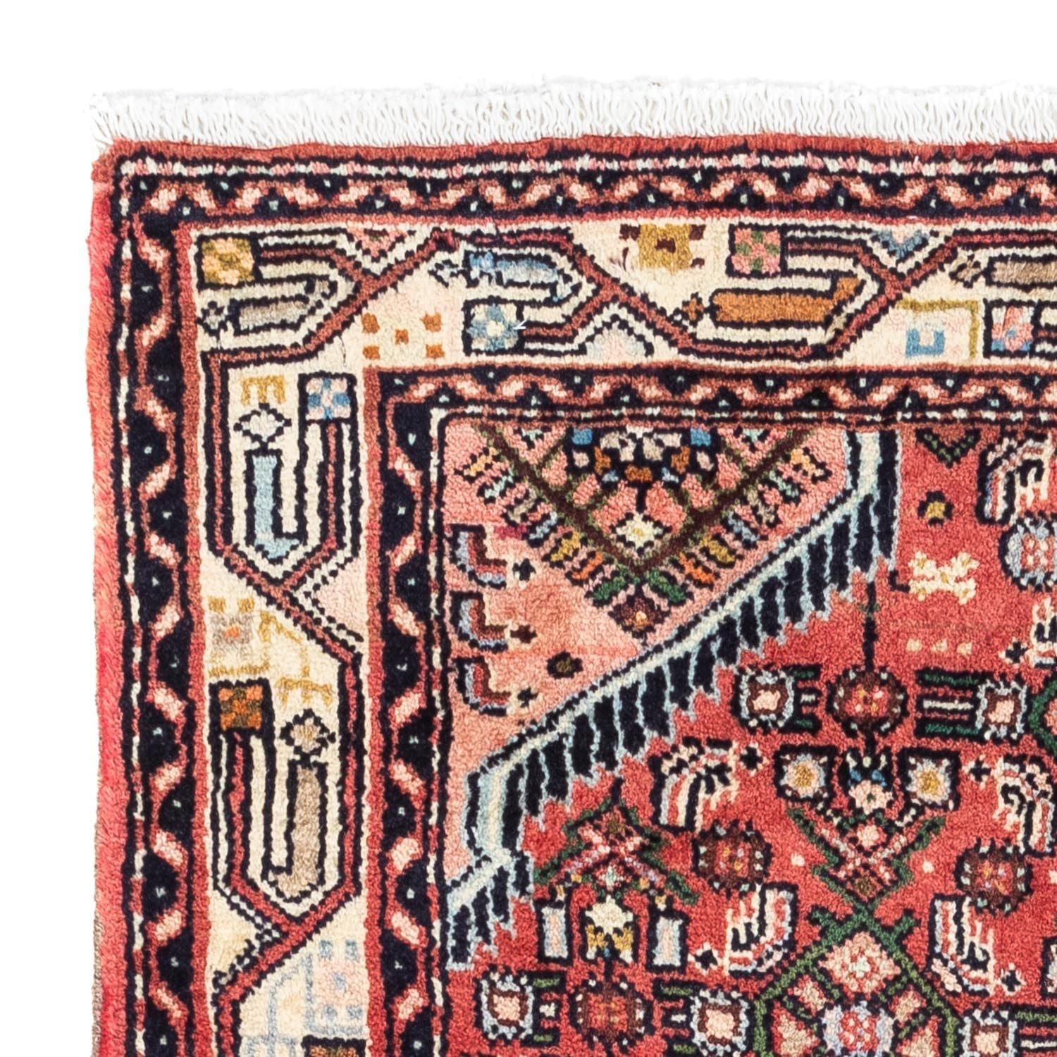Tapis persan - Nomadic - 125 x 80 cm - rouge