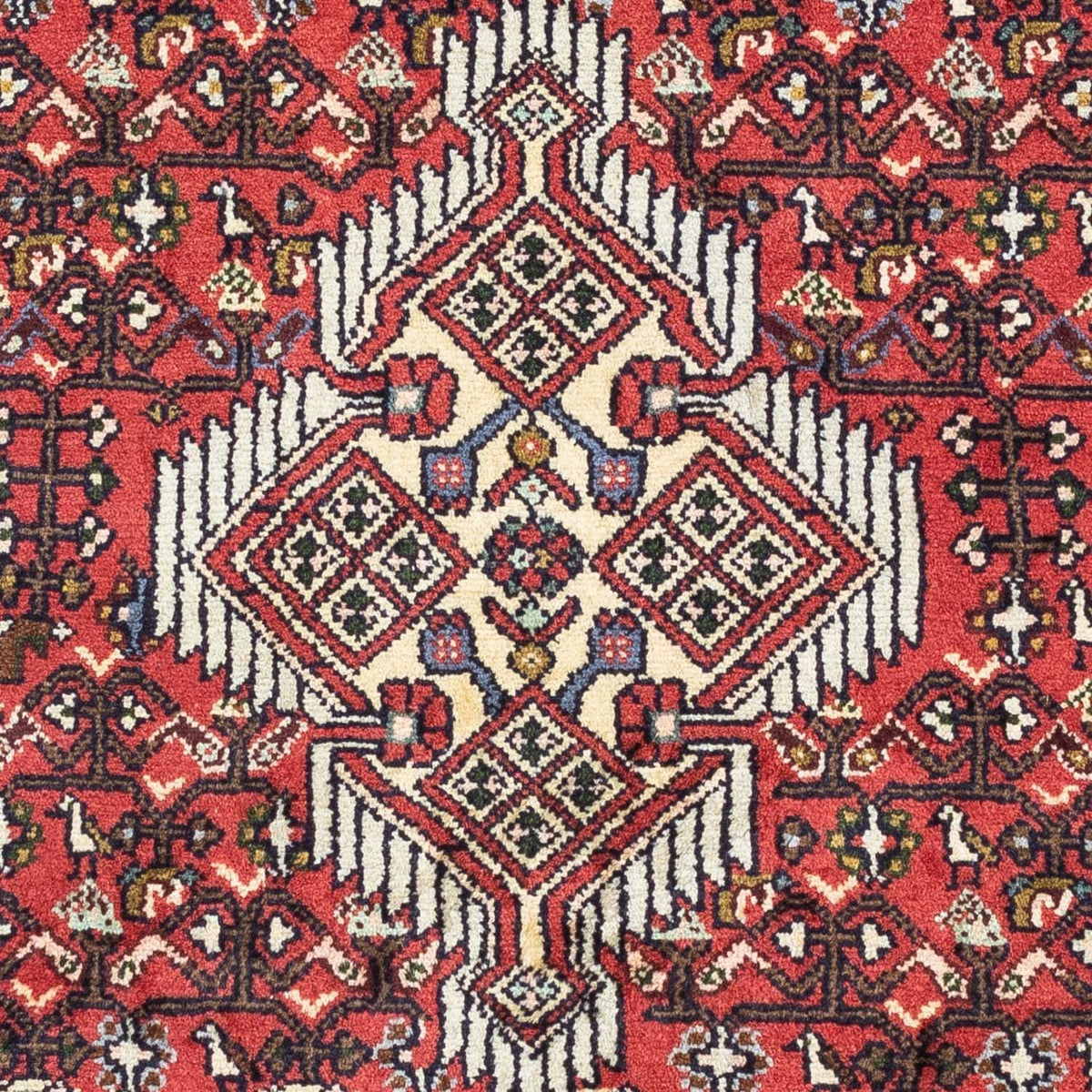 Tapis persan - Nomadic - 125 x 80 cm - rouge