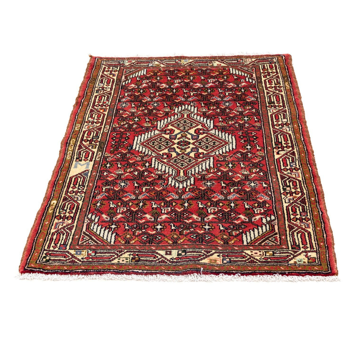 Tapis persan - Nomadic - 125 x 80 cm - rouge