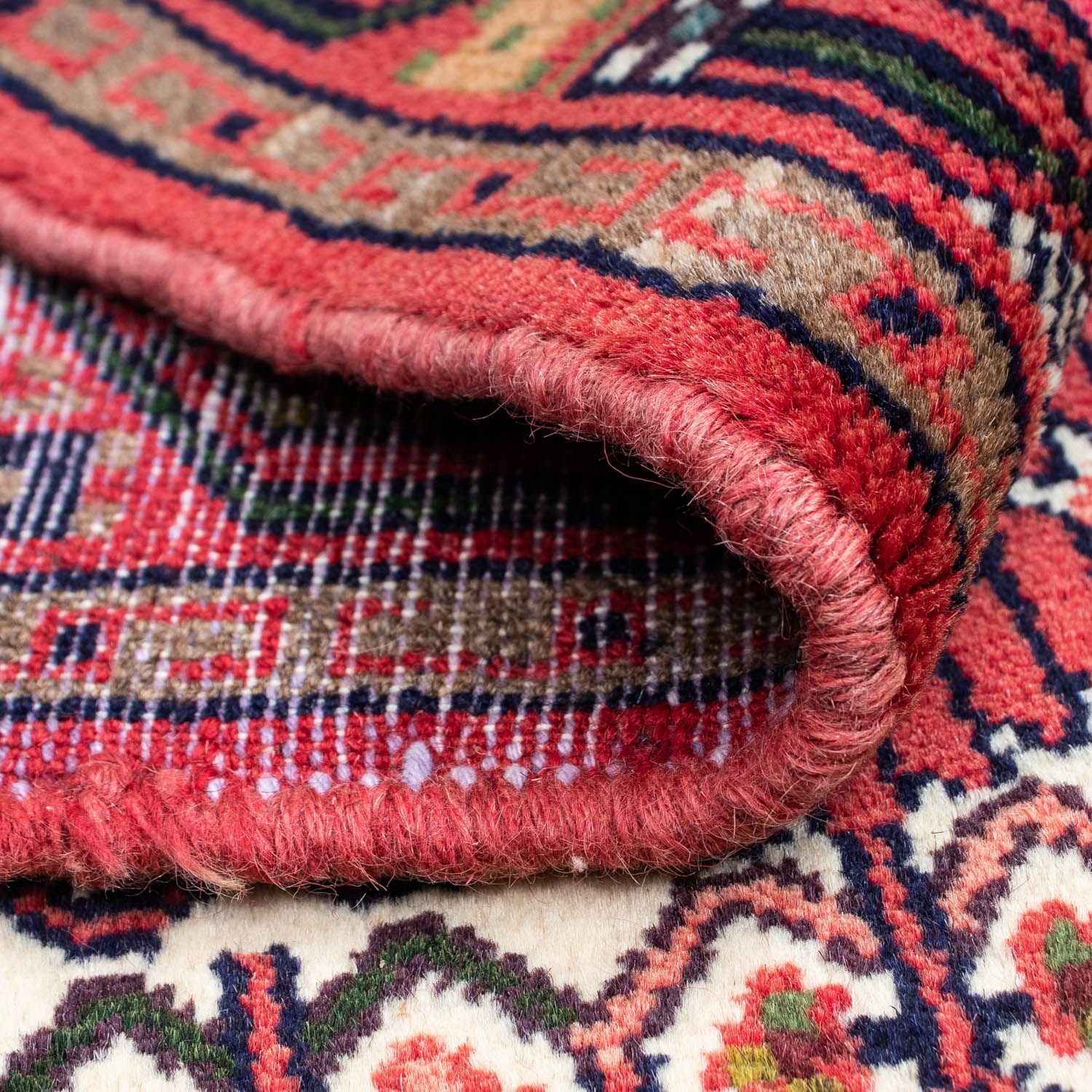 Tapis persan - Nomadic - 125 x 80 cm - beige