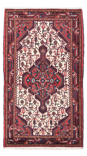 Tapis persan - Nomadic - 125 x 80 cm - beige