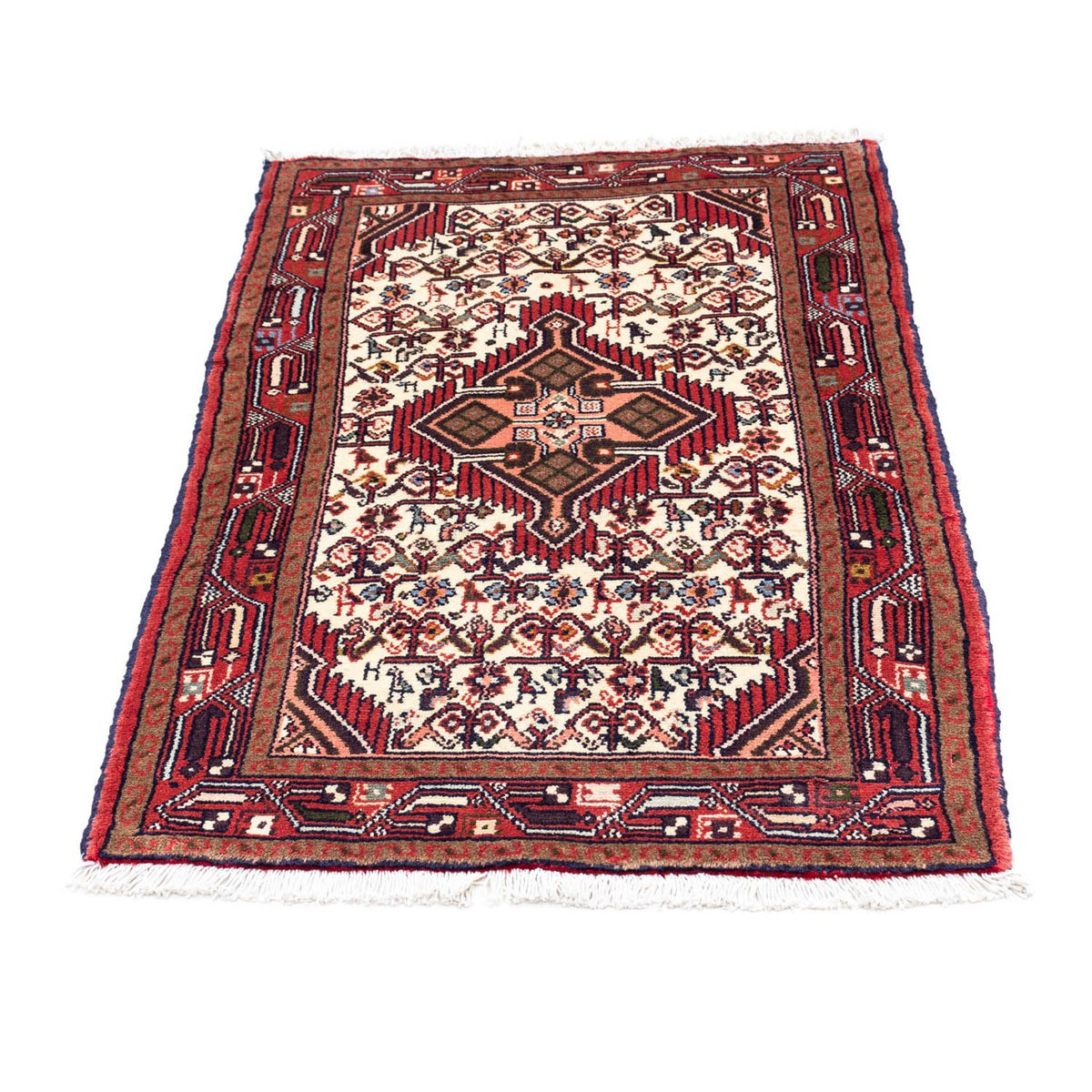 Tapis persan - Nomadic - 125 x 80 cm - beige