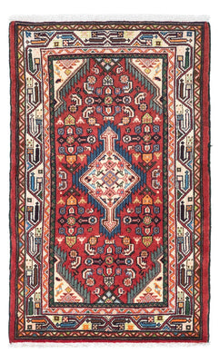 Tapis persan - Nomadic - 125 x 80 cm - rouge