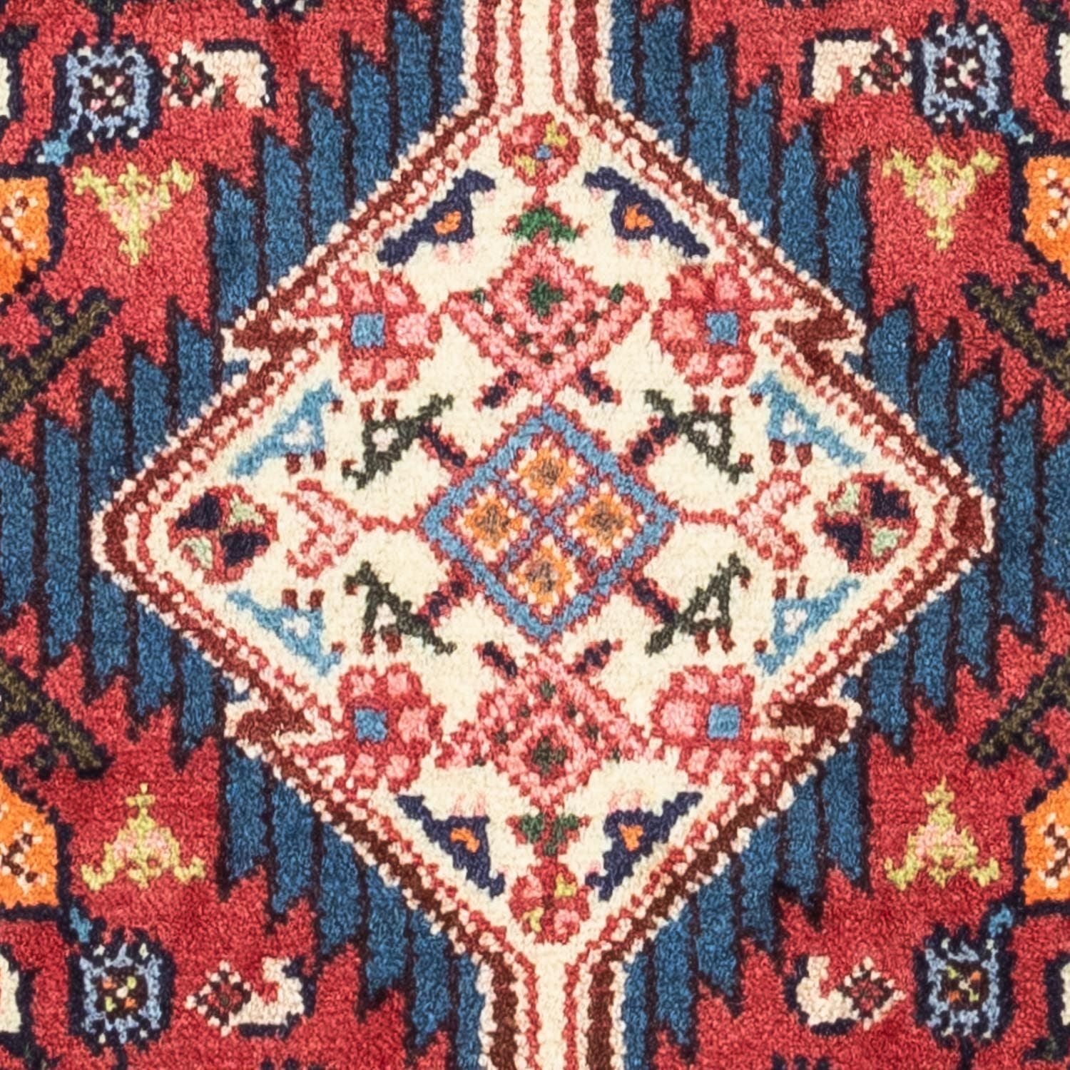 Tapis persan - Nomadic - 125 x 80 cm - rouge