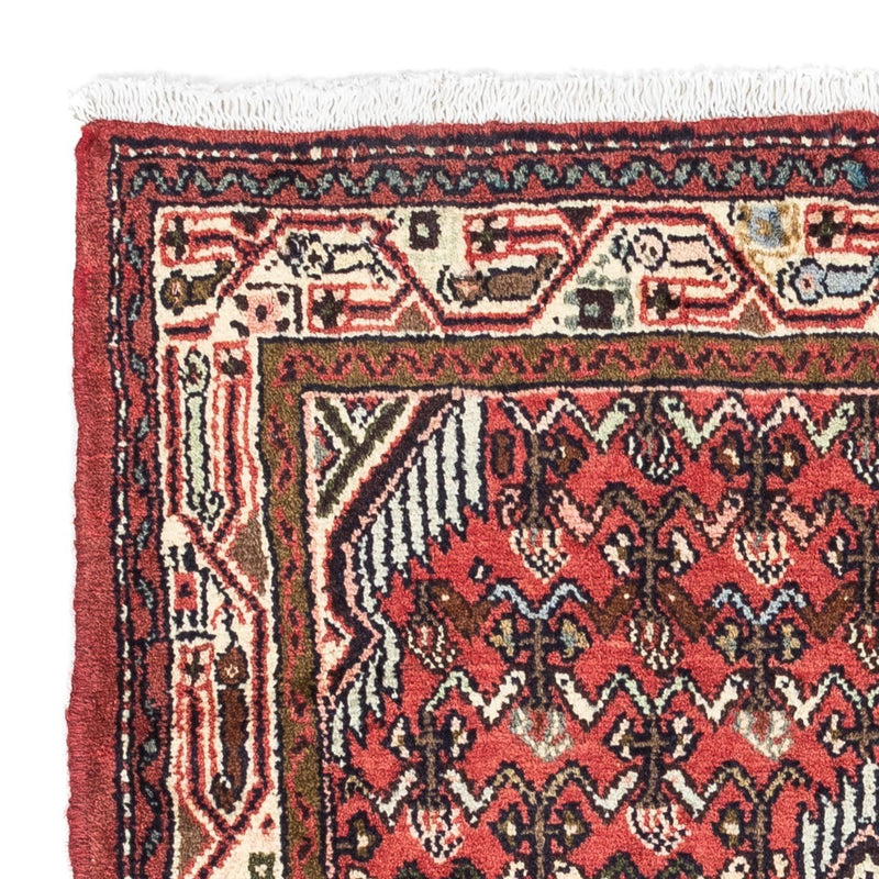 Tapis persan - Nomadic - 125 x 80 cm - rouge