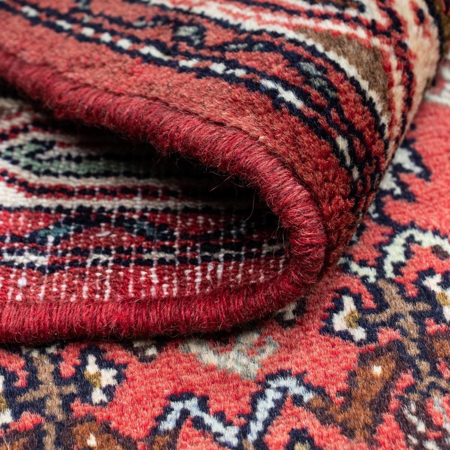 Tapis persan - Nomadic - 125 x 80 cm - rouge