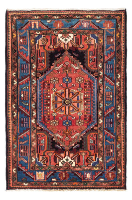 Tapis persan - Nomadic - 119 x 82 cm - rouge clair