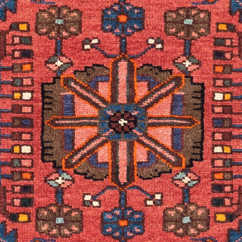Tapis persan - Nomadic - 118 x 83 cm - rouge clair