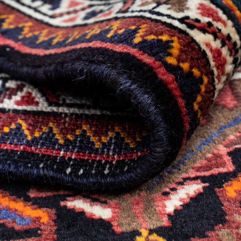 Tapis persan - Nomadic - 118 x 83 cm - rouge clair