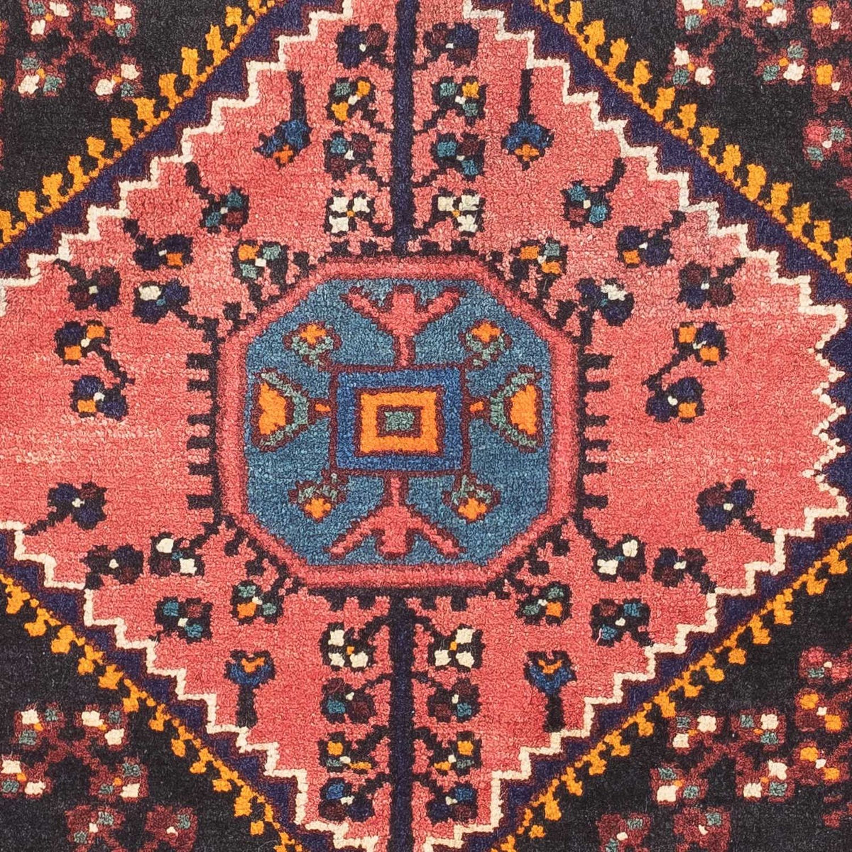 Tapis persan - Nomadic - 120 x 85 cm - rouge clair