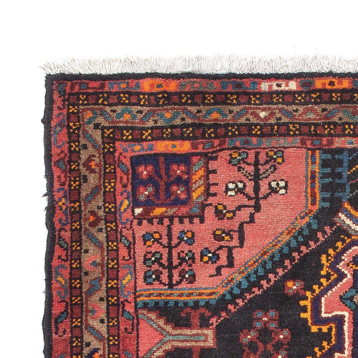 Tapis persan - Nomadic - 120 x 85 cm - rouge clair