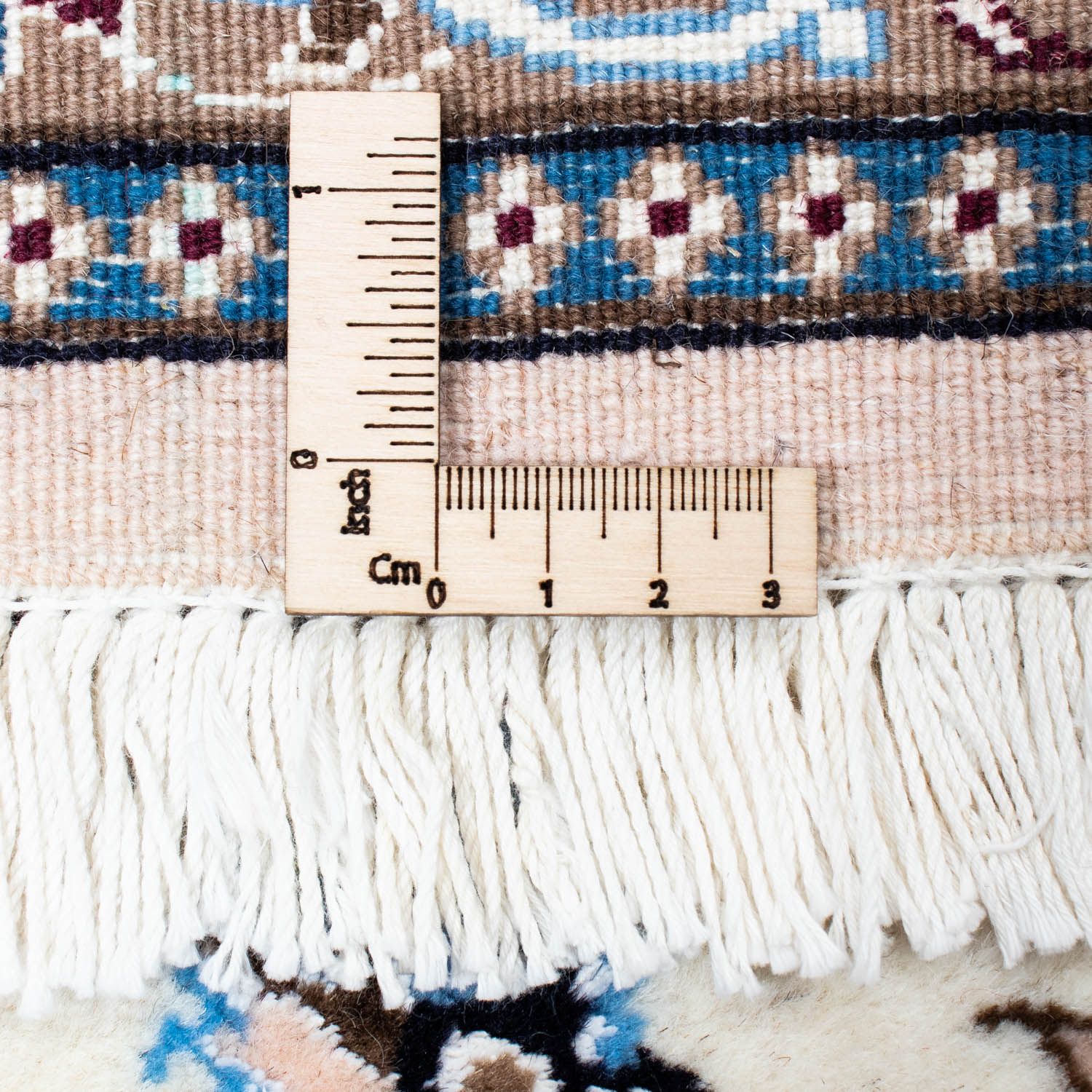 Tapis persan - Nain - Royal - 287 x 196 cm - beige