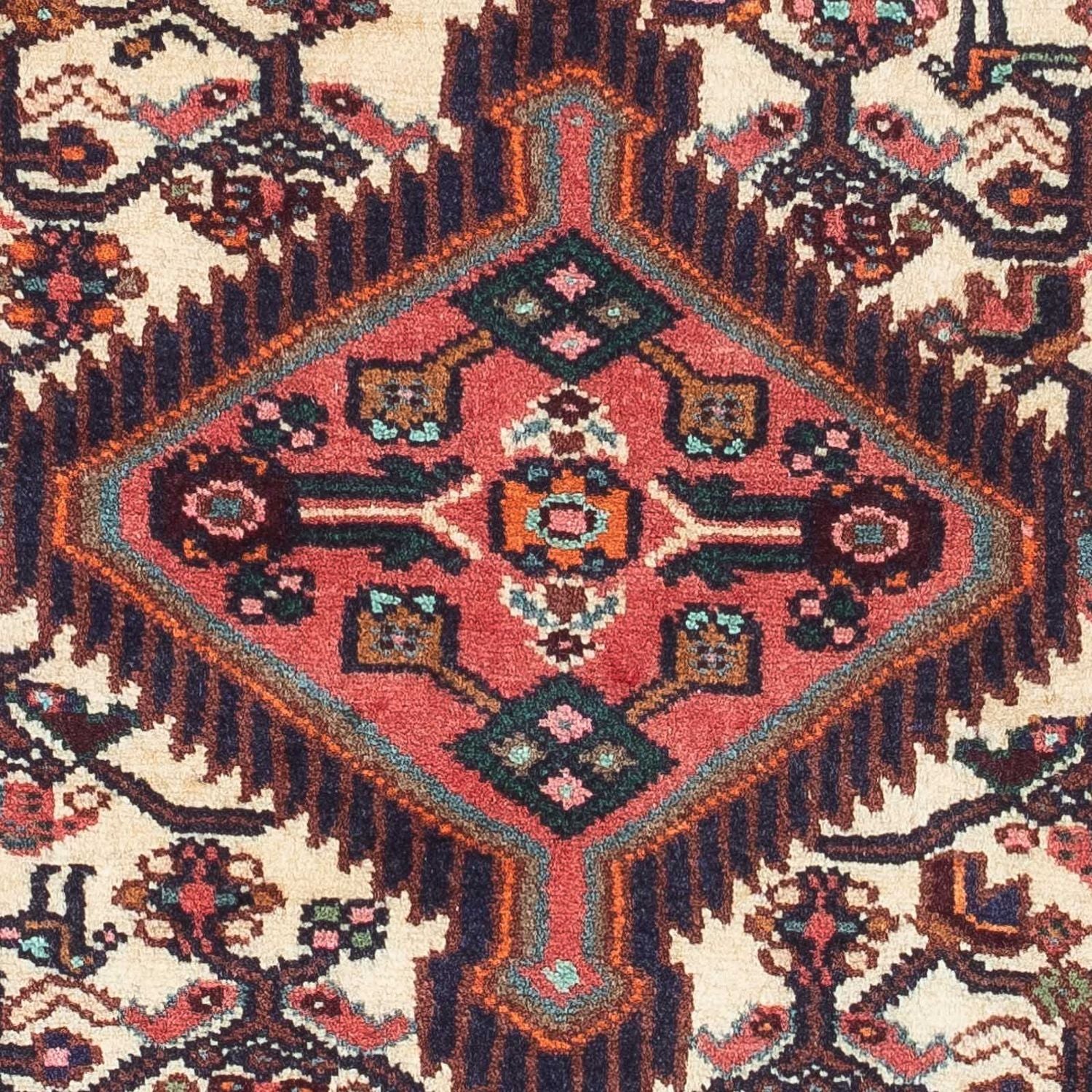 Tapis persan - Nomadic - 125 x 80 cm - beige