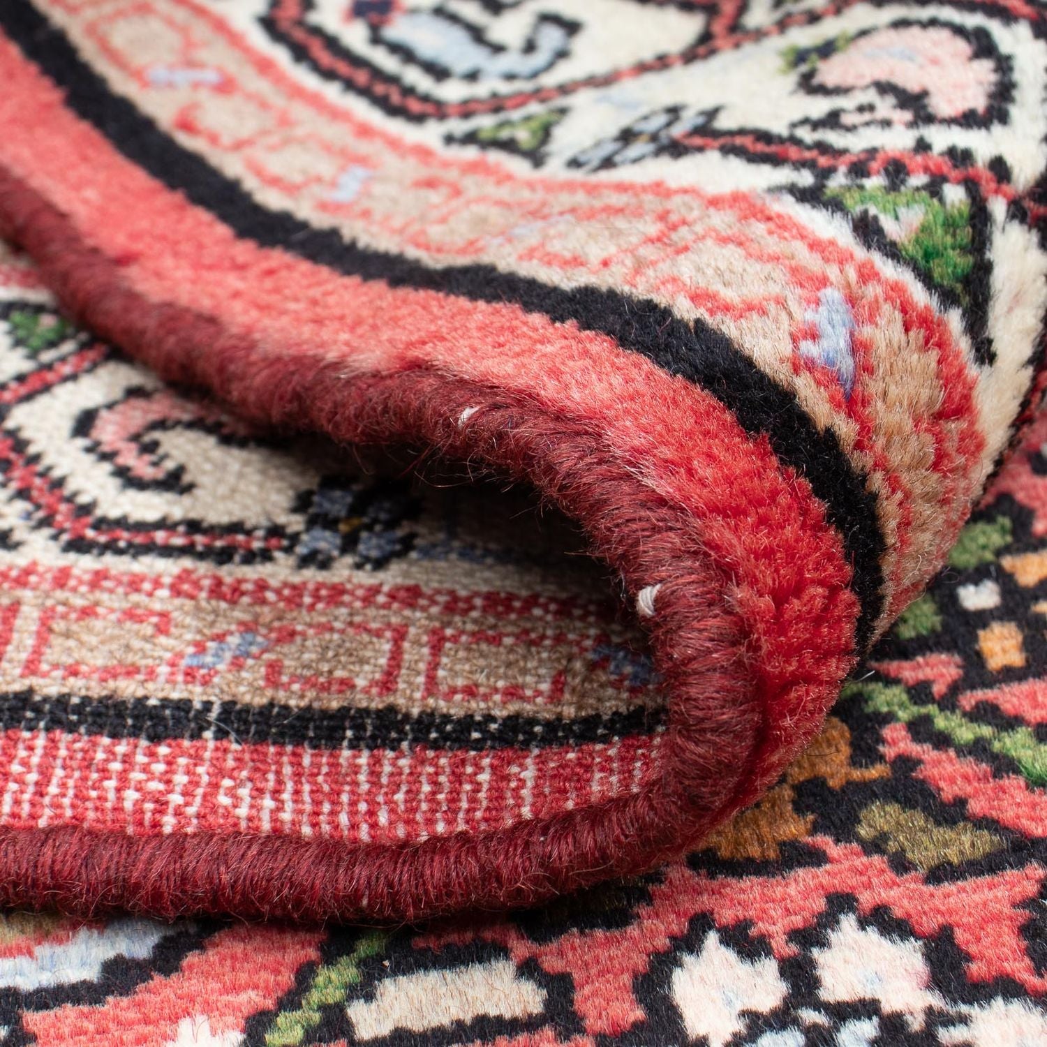 Tapis persan - Nomadic - 125 x 80 cm - rouge