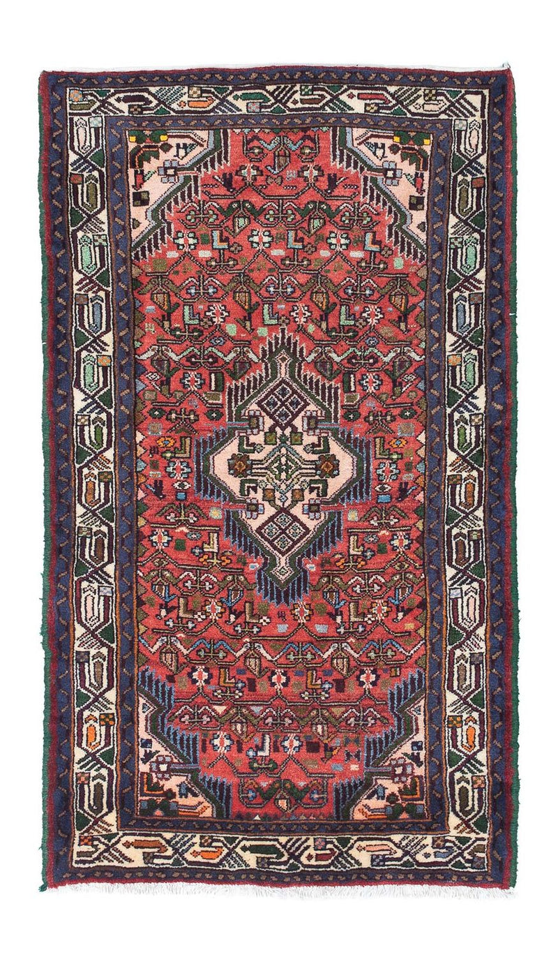 Tapis persan - Nomadic - 125 x 80 cm - rouge