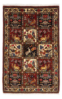 Tapis persan - Nomadic - 162 x 107 cm - rouge foncé