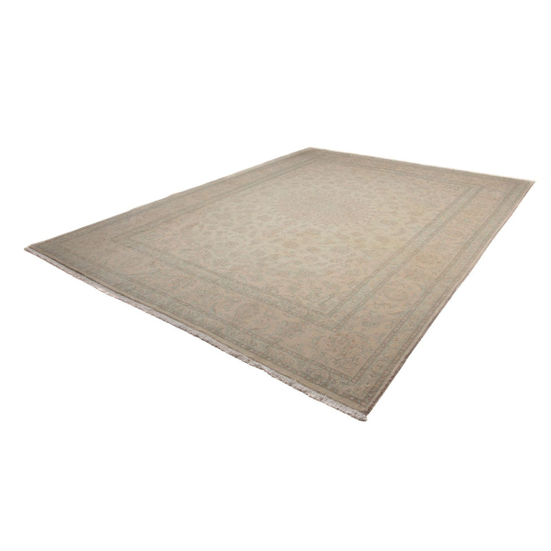 Tapis persan - Nain - 338 x 252 cm - marron clair