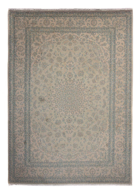 Tapis persan - Nain - 358 x 250 cm - marron clair