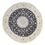 Tapis persan - Nain ronde  - 300 x 300 cm - bleu foncé