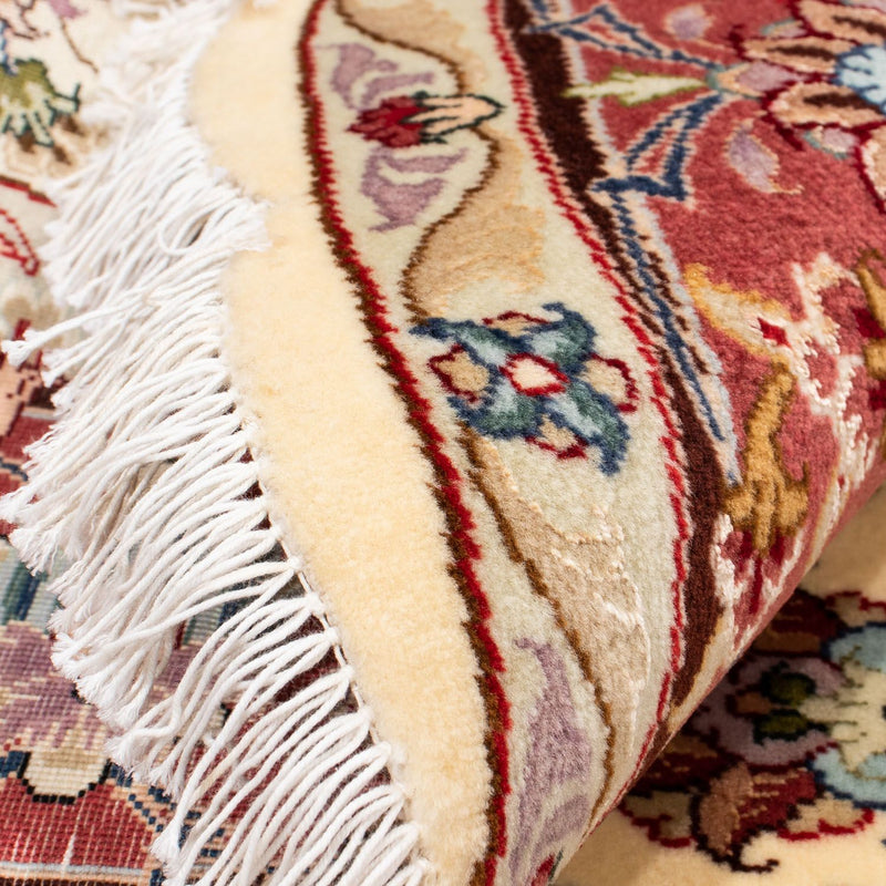 Tapis persan - Tabriz - Royal ronde  - 145 x 145 cm - beige